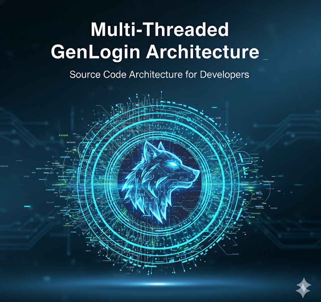 Source Code Selenium Đa Luồng Điều Khiển Trình Duyệt GenLogin